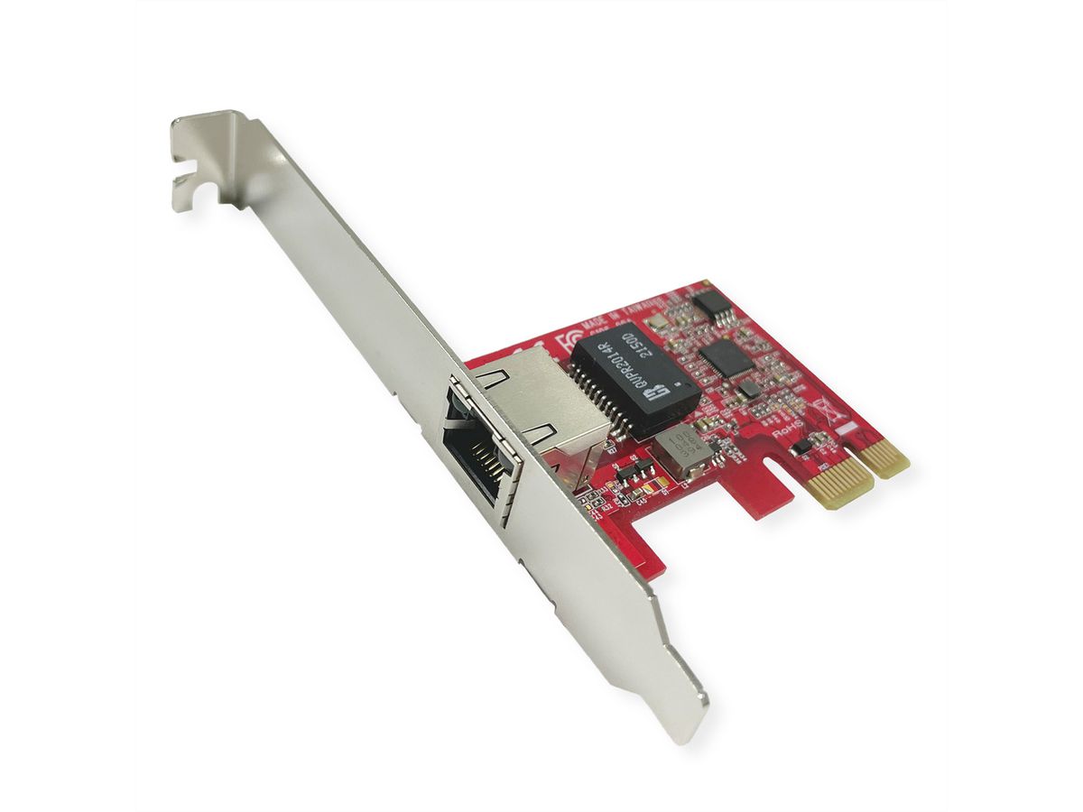 ROLINE 2.5 GbE BASE-T Ethernet Low Profile PCIe Adapter