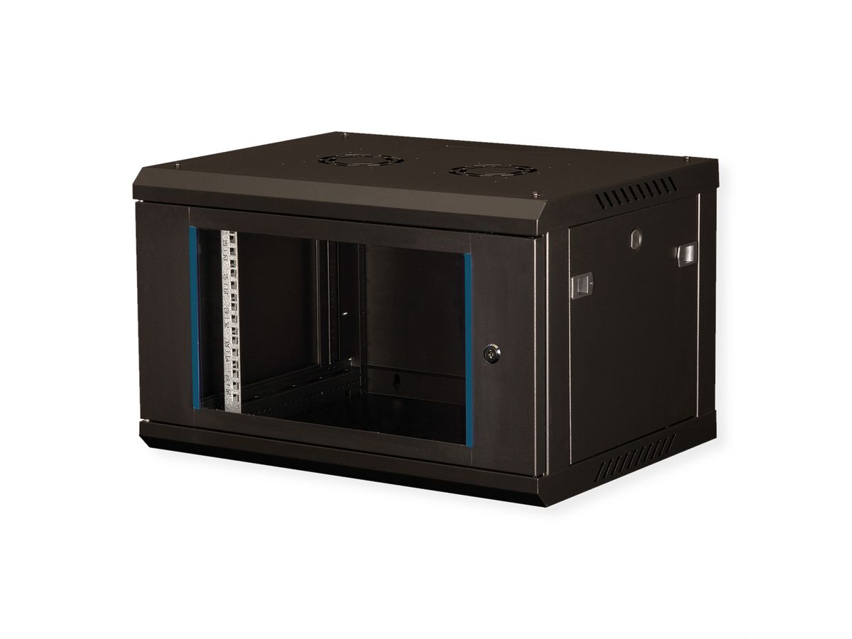VALUE 19" Wall Cabinet 6U , 600x450mm, black