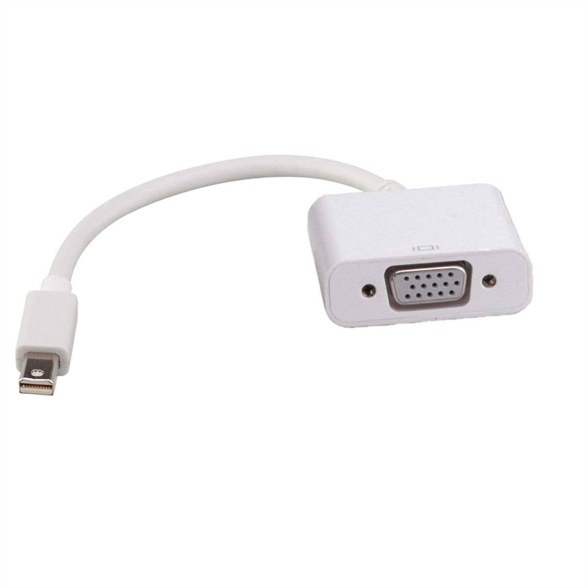 ROLINE Mini DisplayPort-VGA Adapter, v1.2, Mini DP M - VGA F