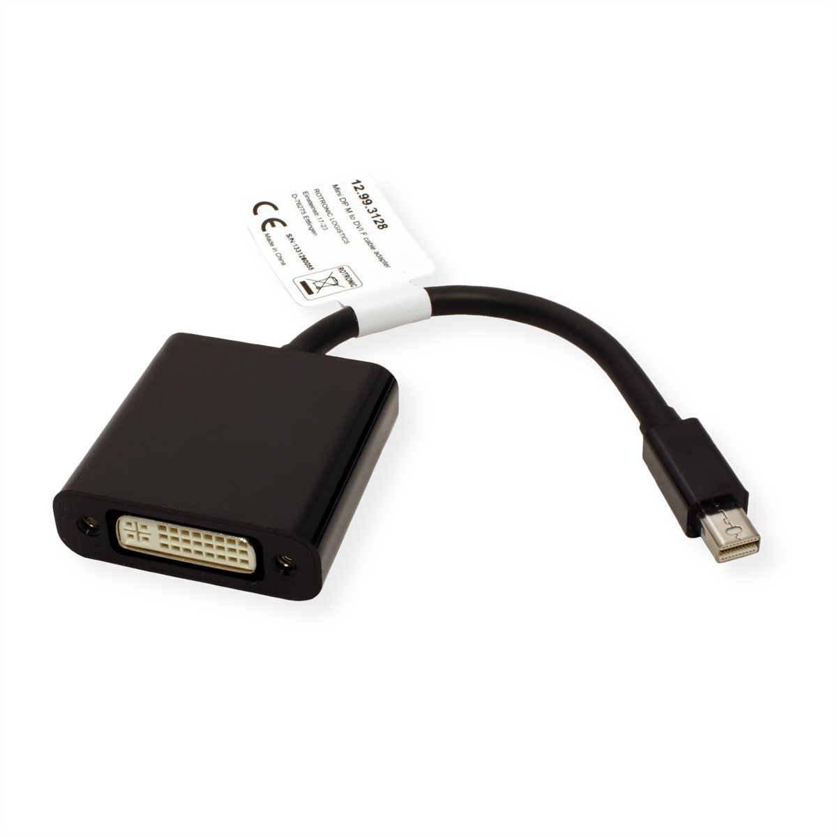 VALUE Cableadapter, MiniDP M - DVI F