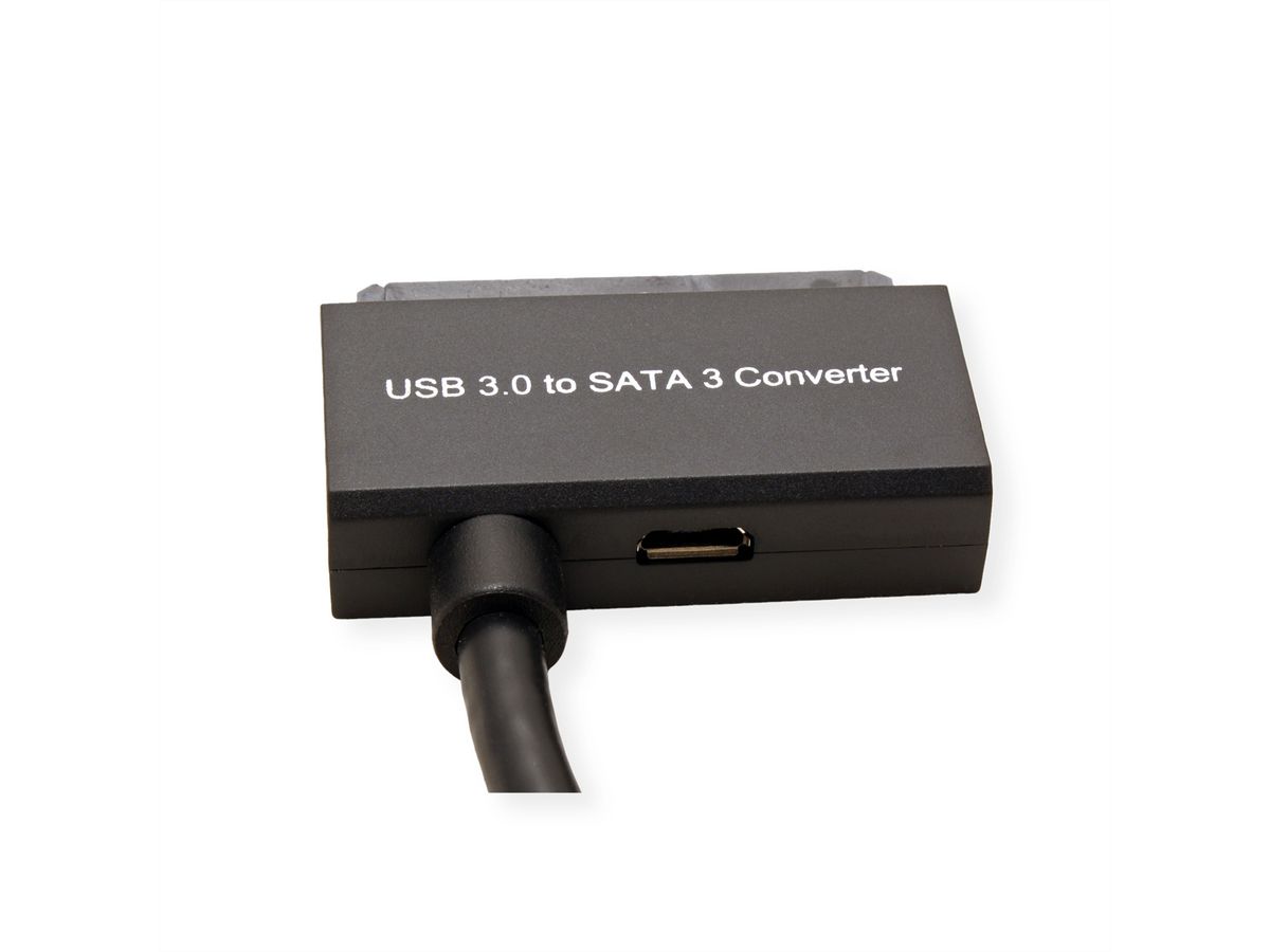 ROLINE USB 3.2 Gen 1 to SATA 6Gb/s Adapter, 0.15 m