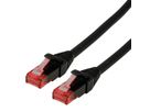 ROLINE UTP Cable Cat.6 Component Level, LSOH, black, 1 m