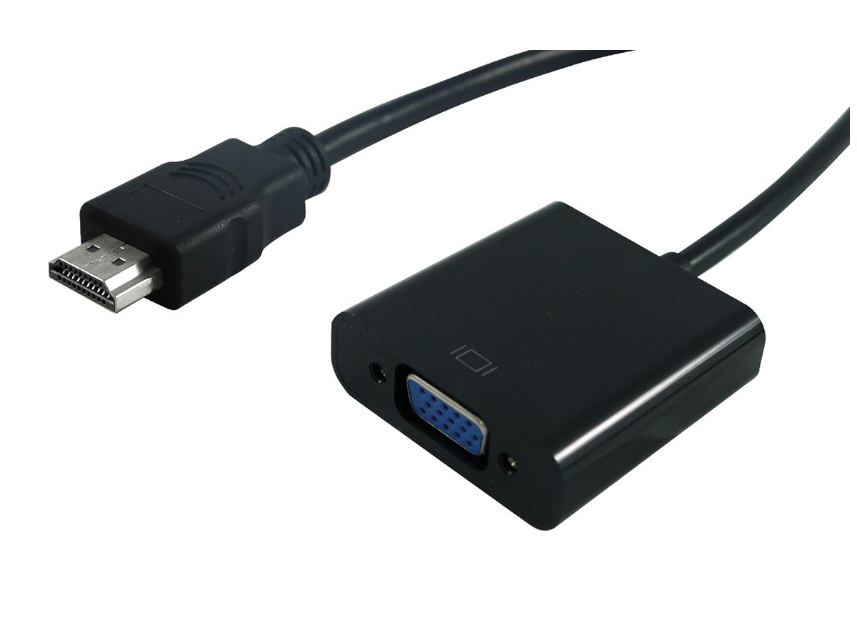 Cableadapter, HDMI M - VGA F