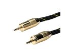 ROLINE GOLD 3.5mm Audio Connetion Cable, M/M, 5 m